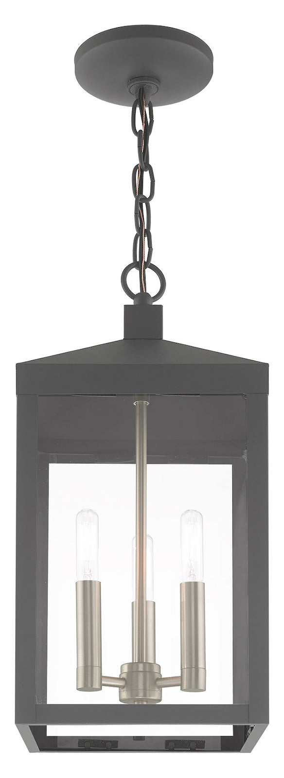 8.25 Inch 3 Light Pendant Lantern