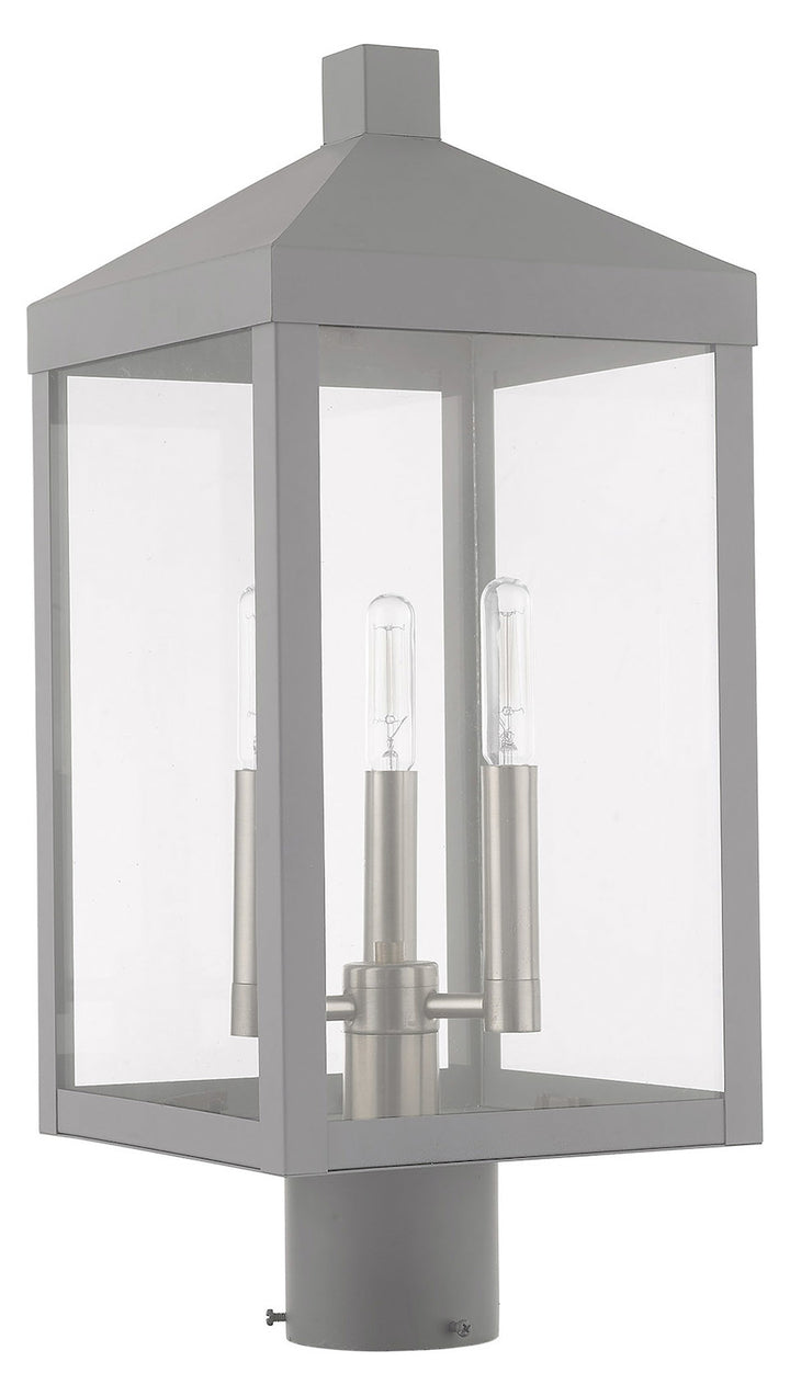 8.25 Inch 3 Light Post Top Lantern