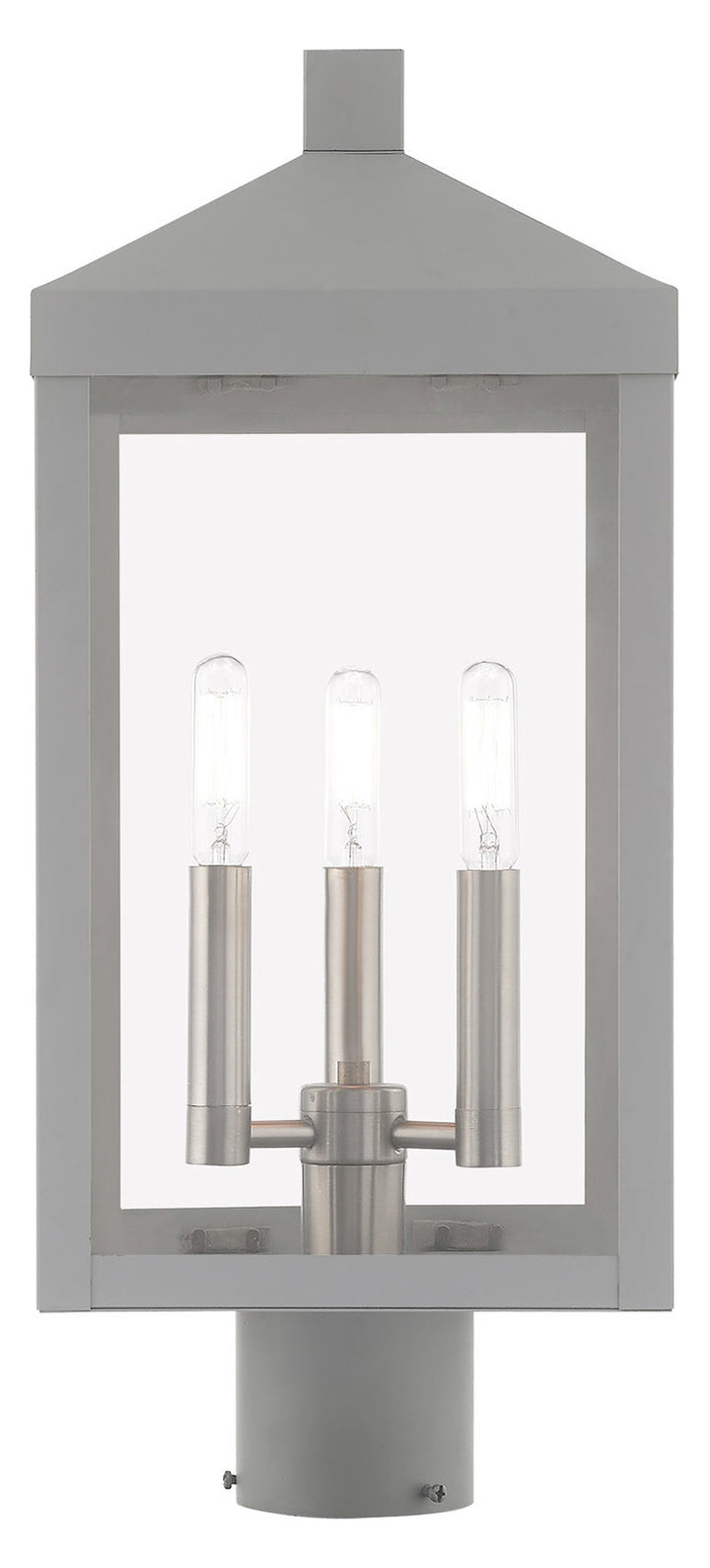 8.25 Inch 3 Light Post Top Lantern