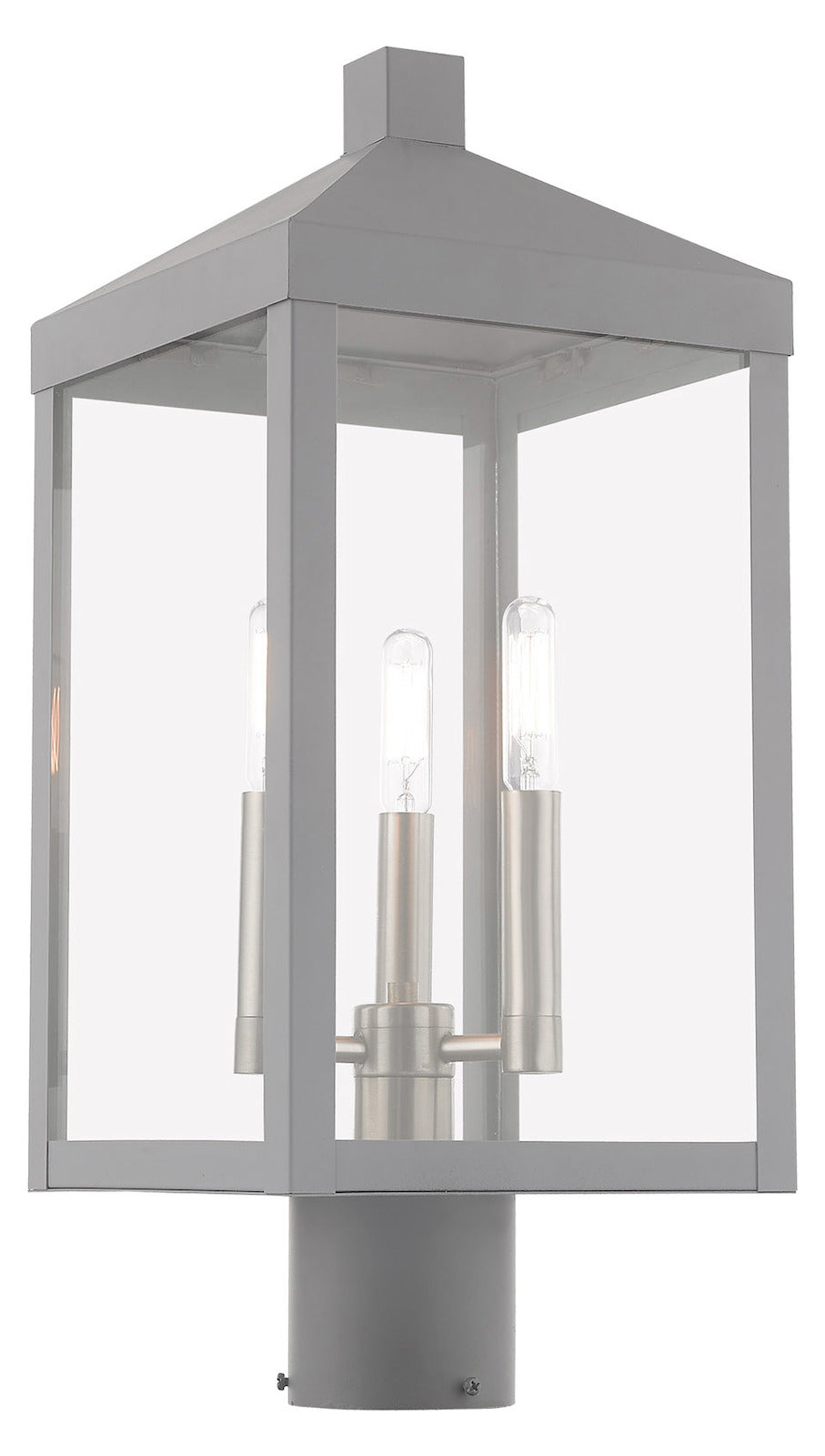 8.25 Inch 3 Light Post Top Lantern