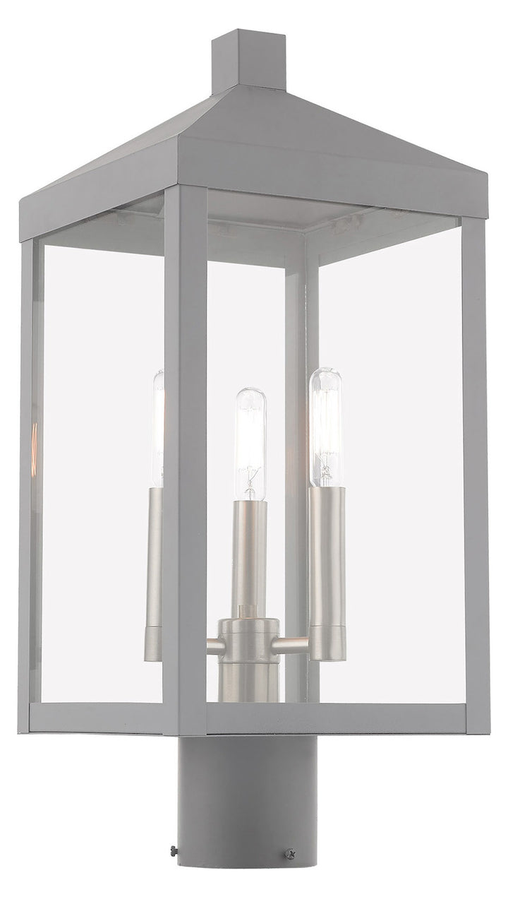 8.25 Inch 3 Light Post Top Lantern