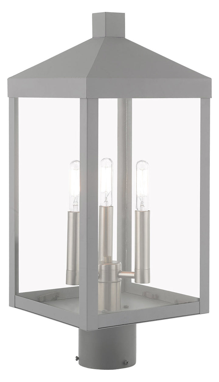 8.25 Inch 3 Light Post Top Lantern