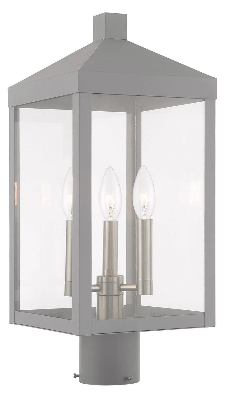 8.25 Inch 3 Light Post Top Lantern