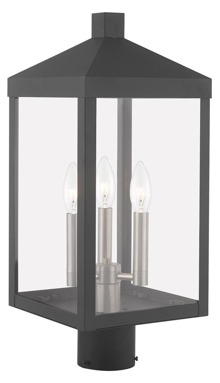8.25 Inch 3 Light Post Top Lantern