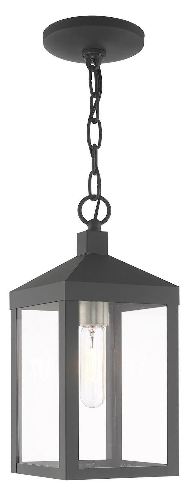 6.25 Inch 1 Light Pendant Lantern by Livex Lighting