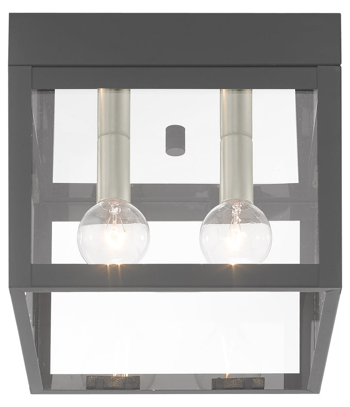 8 Inch 2 Light Ceiling Mount
