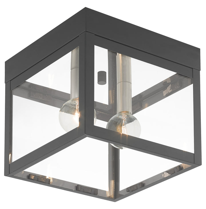8 Inch 2 Light Ceiling Mount