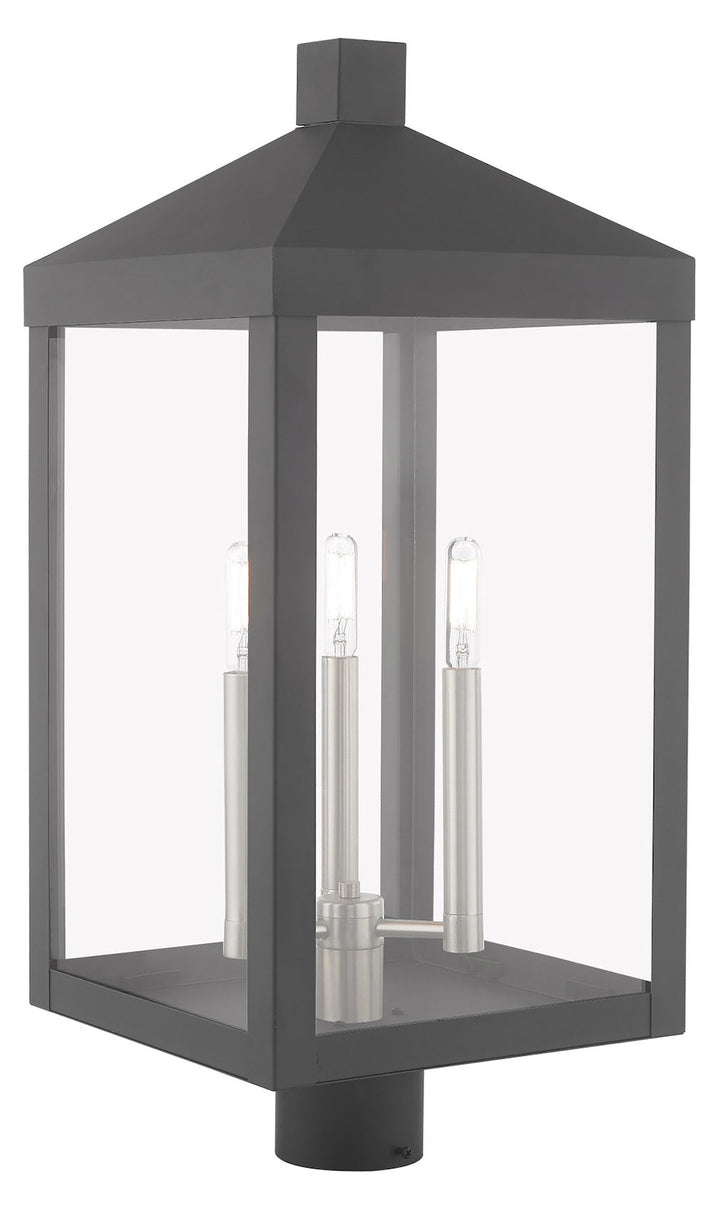 10.5 Inch 3 Light Post Top Lantern
