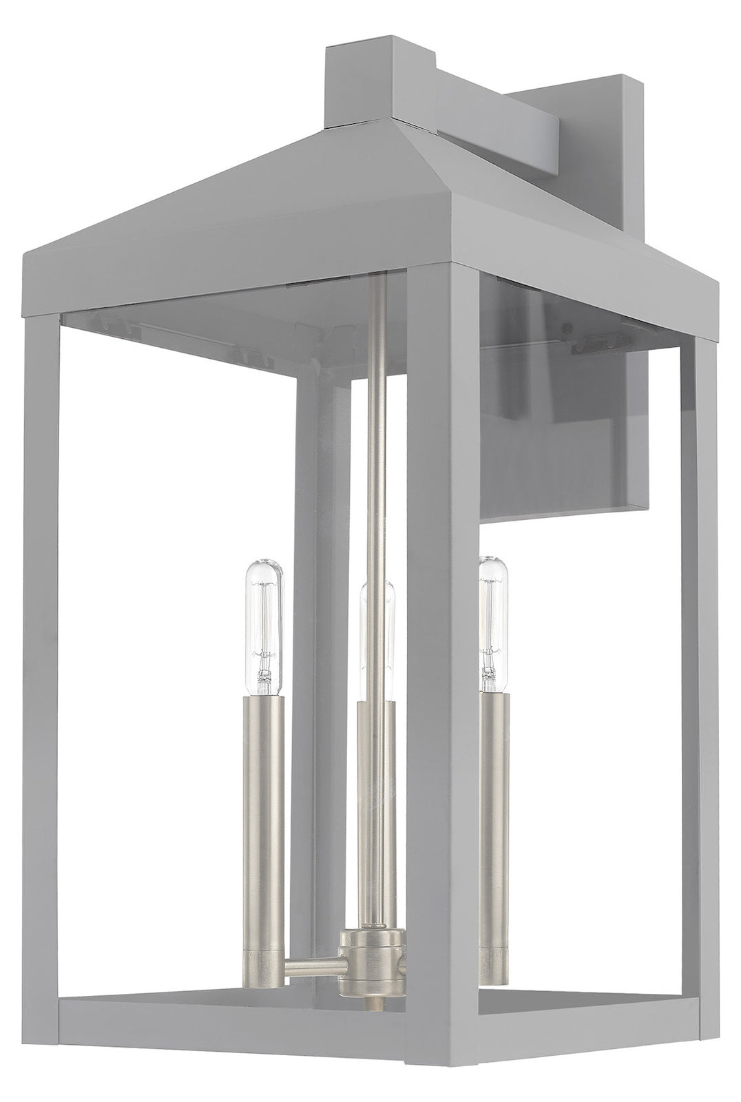 21.75 Inch 3 Light Wall Lantern