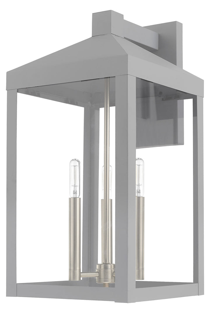 21.75 Inch 3 Light Wall Lantern