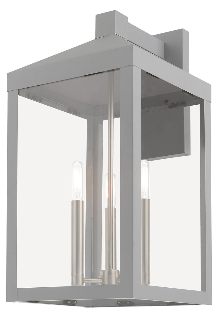 21.75 Inch 3 Light Wall Lantern