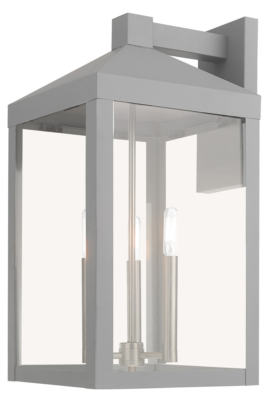 21.75 Inch 3 Light Wall Lantern