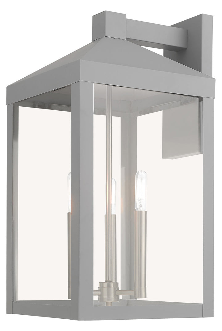 21.75 Inch 3 Light Wall Lantern