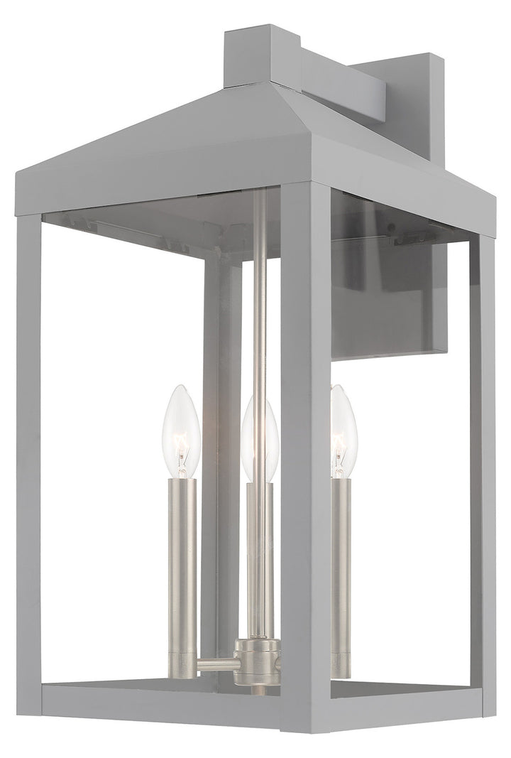 21.75 Inch 3 Light Wall Lantern