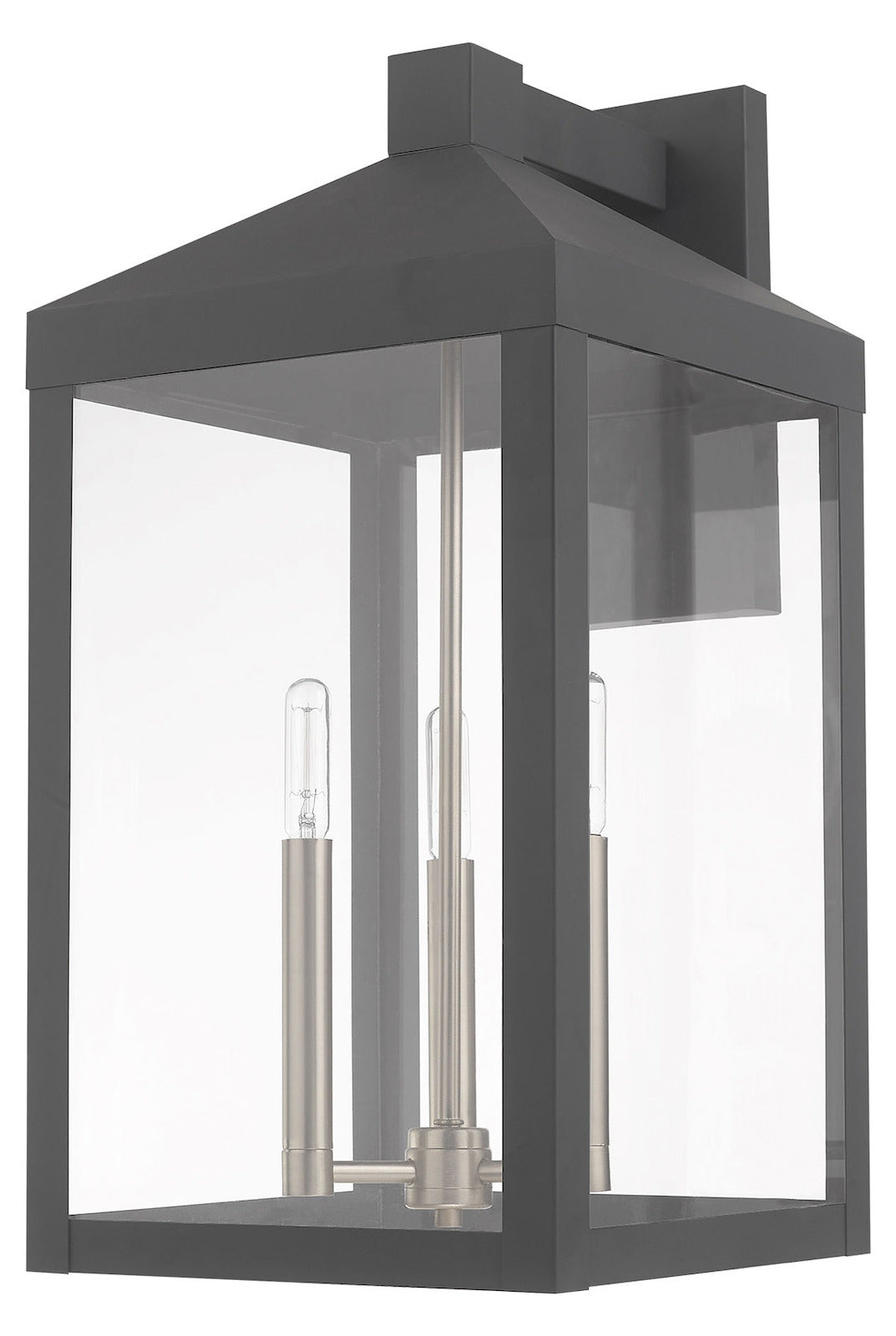 21.75 Inch 3 Light Wall Lantern