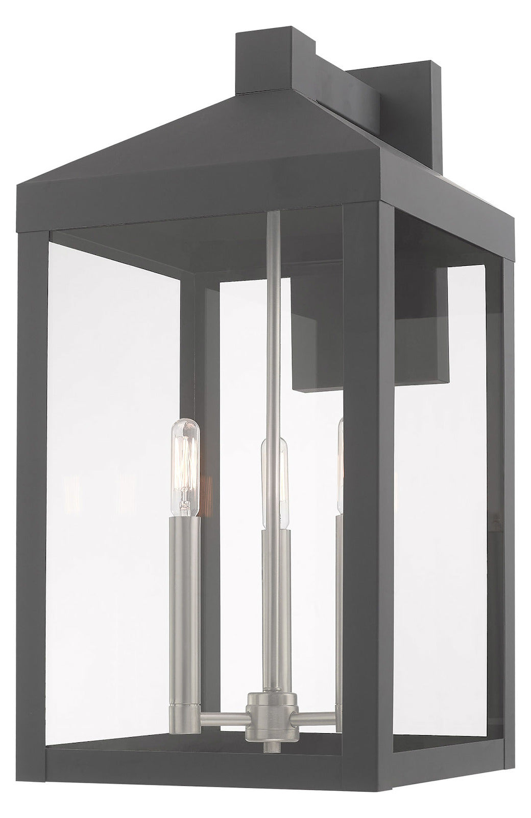 21.75 Inch 3 Light Wall Lantern