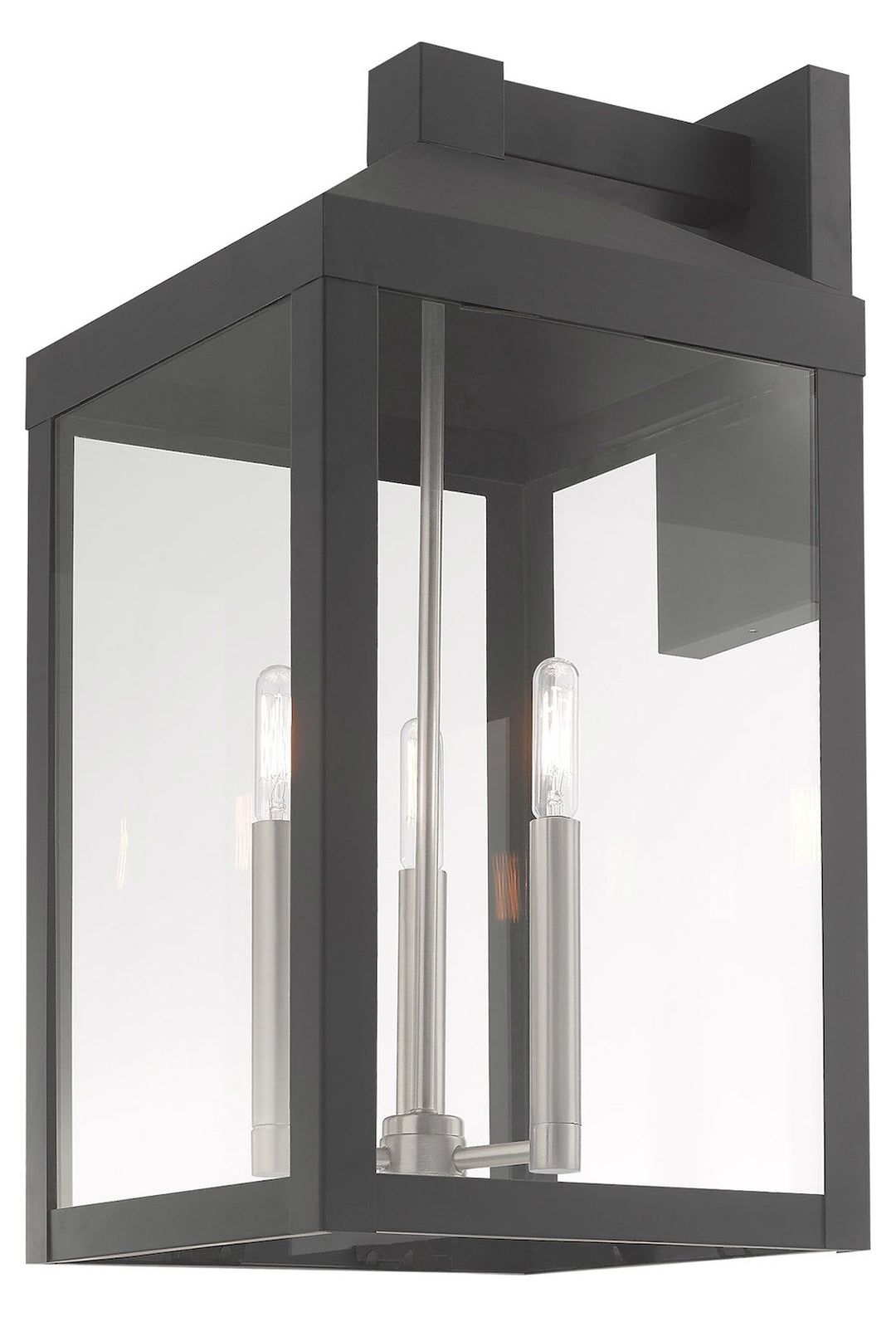 21.75 Inch 3 Light Wall Lantern