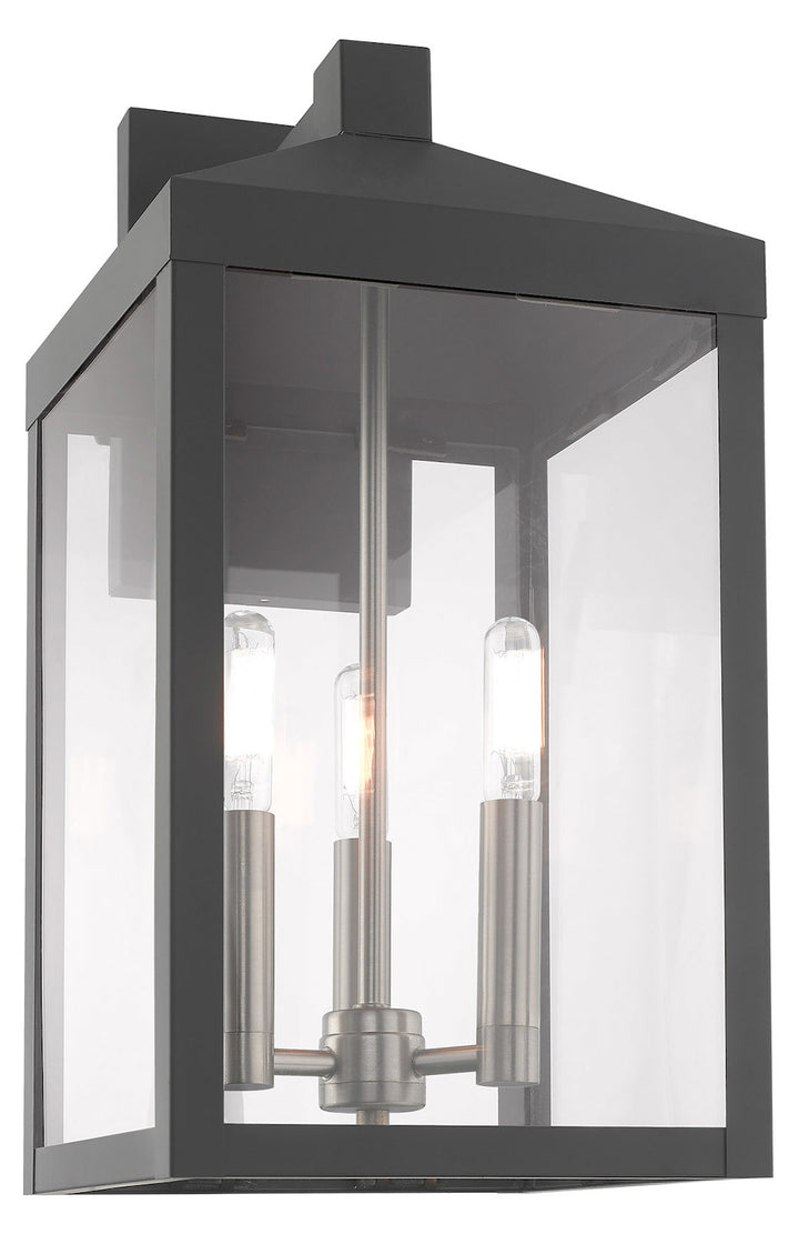 17.5 Inch 3 Light Wall Lantern