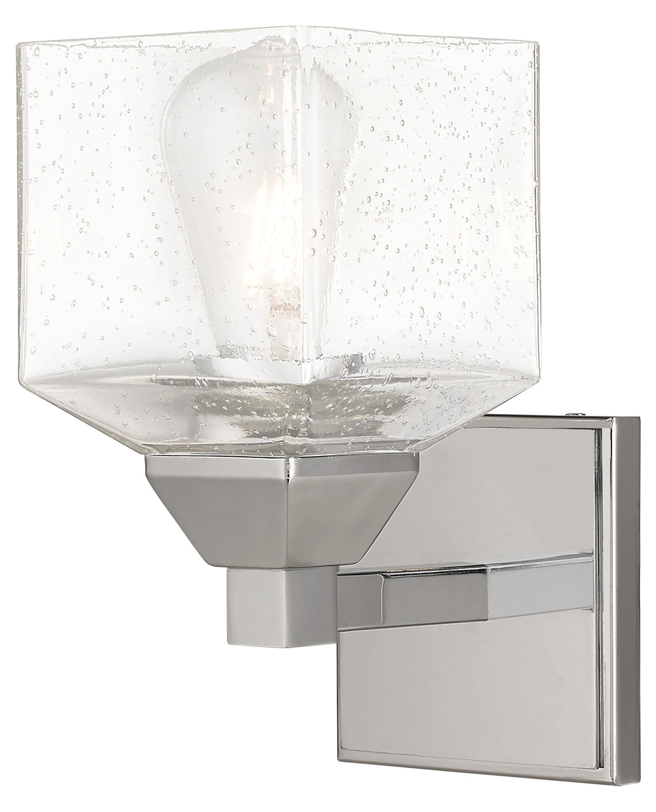 4.75 Inch 1 Light Wall Sconce With Clear Seeded Glass by Livex Lighting