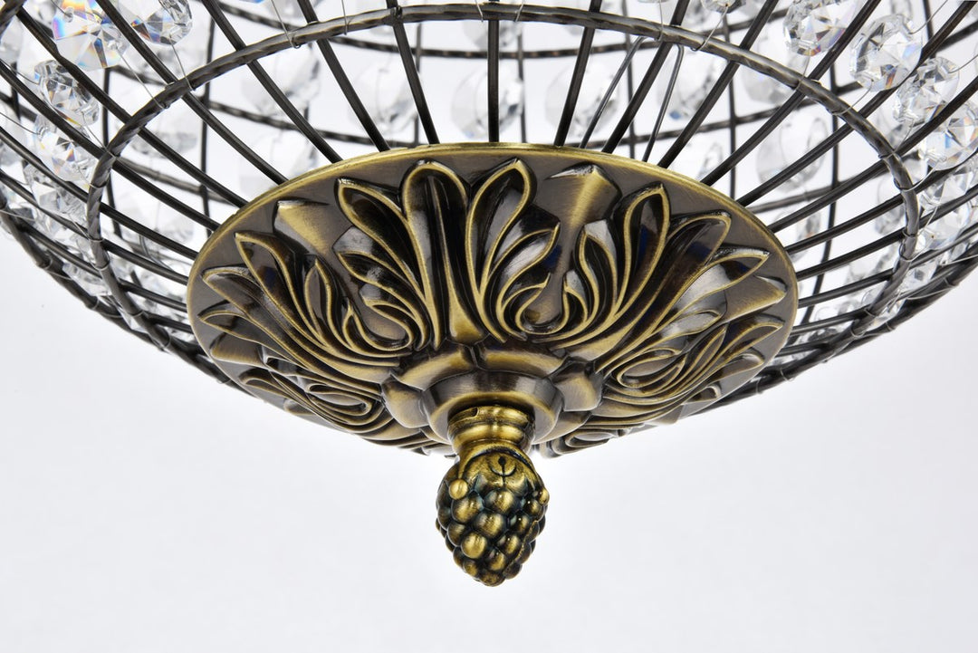 1 light 12 inch antique bronze pendant