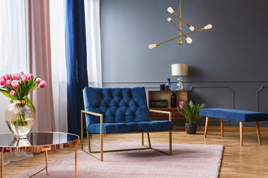6 Lights Brass Pendant