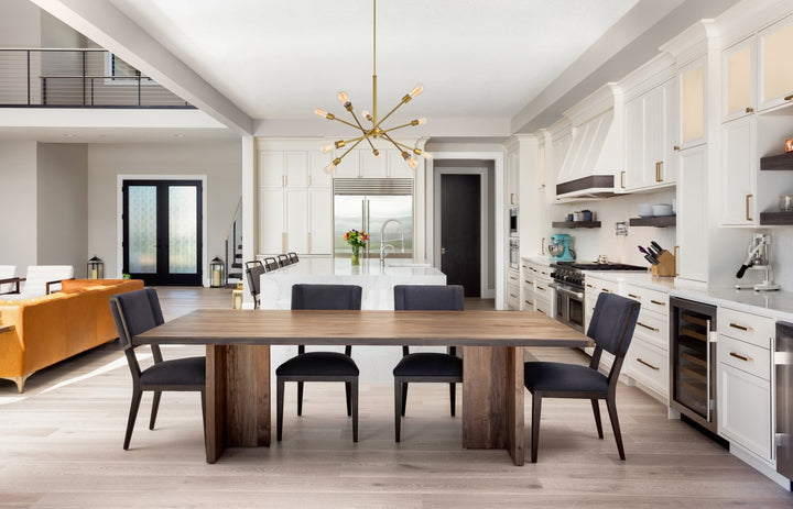 10 Lights Brass Pendant