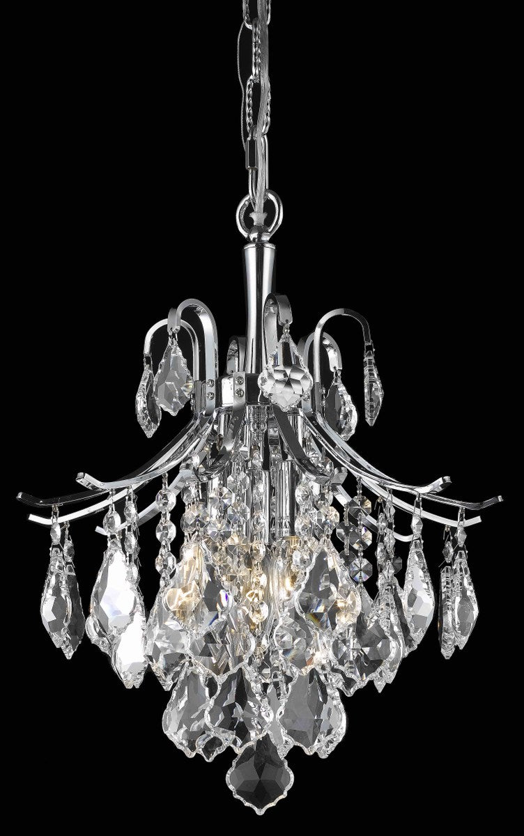 Collection Pendant D12in H15in Lt:3 Chrome finish by Living District