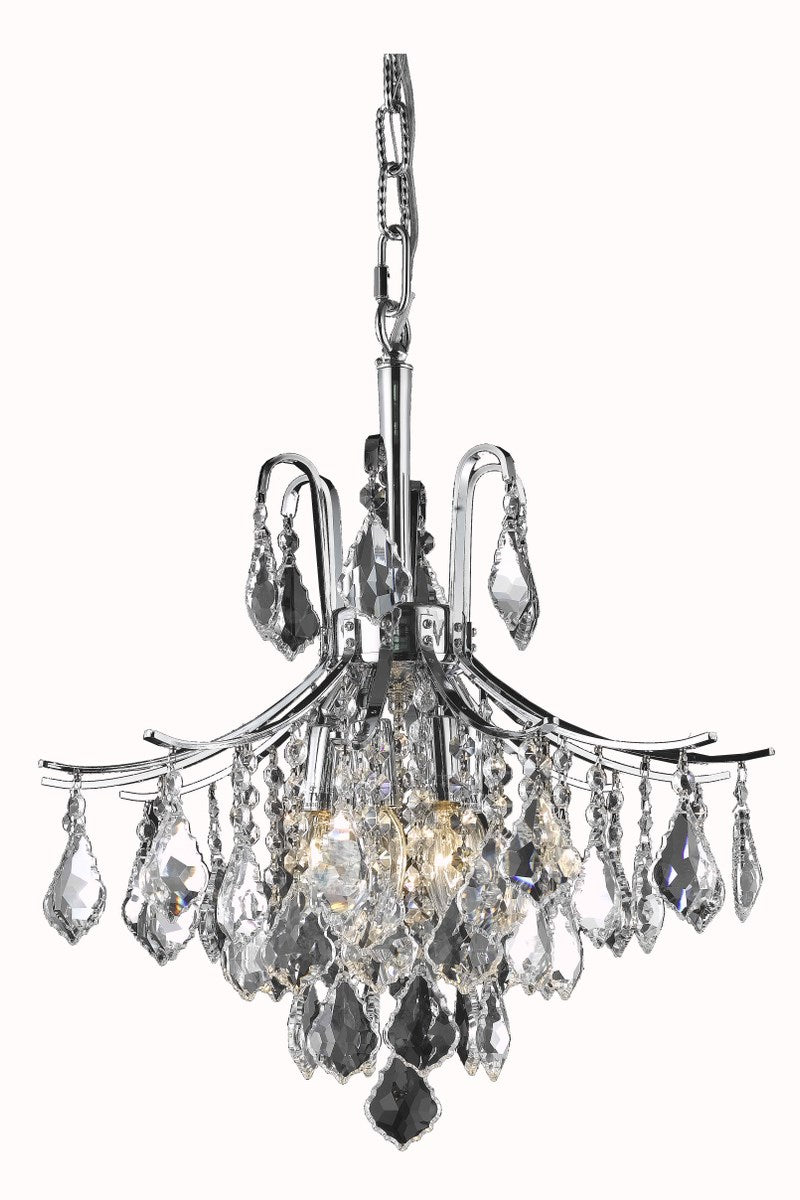 Collection Pendant D16in H20in Lt:6 Chrome FinishåÊ by Living District
