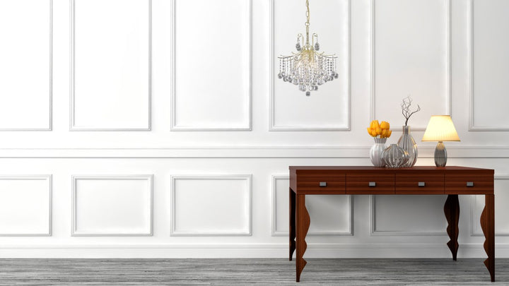 Collection Pendant D17in H20in Lt:6 Gold FinishåÊ