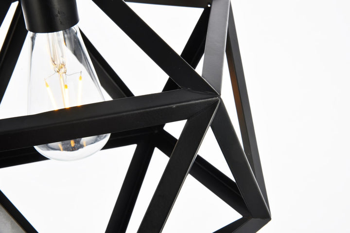 Collection Pendant D16.0 H30.4 Lt:3 Black Finish