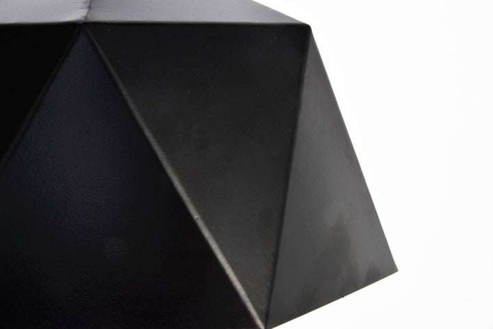 Collection Pendant D15.0'' H9.6 Lt:1 Black and Gold Finish