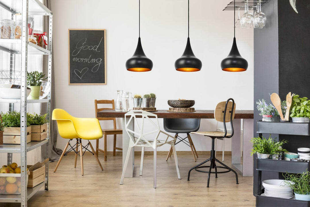 Collection Pendant D11.5in H15in Lt:1 Black Finish