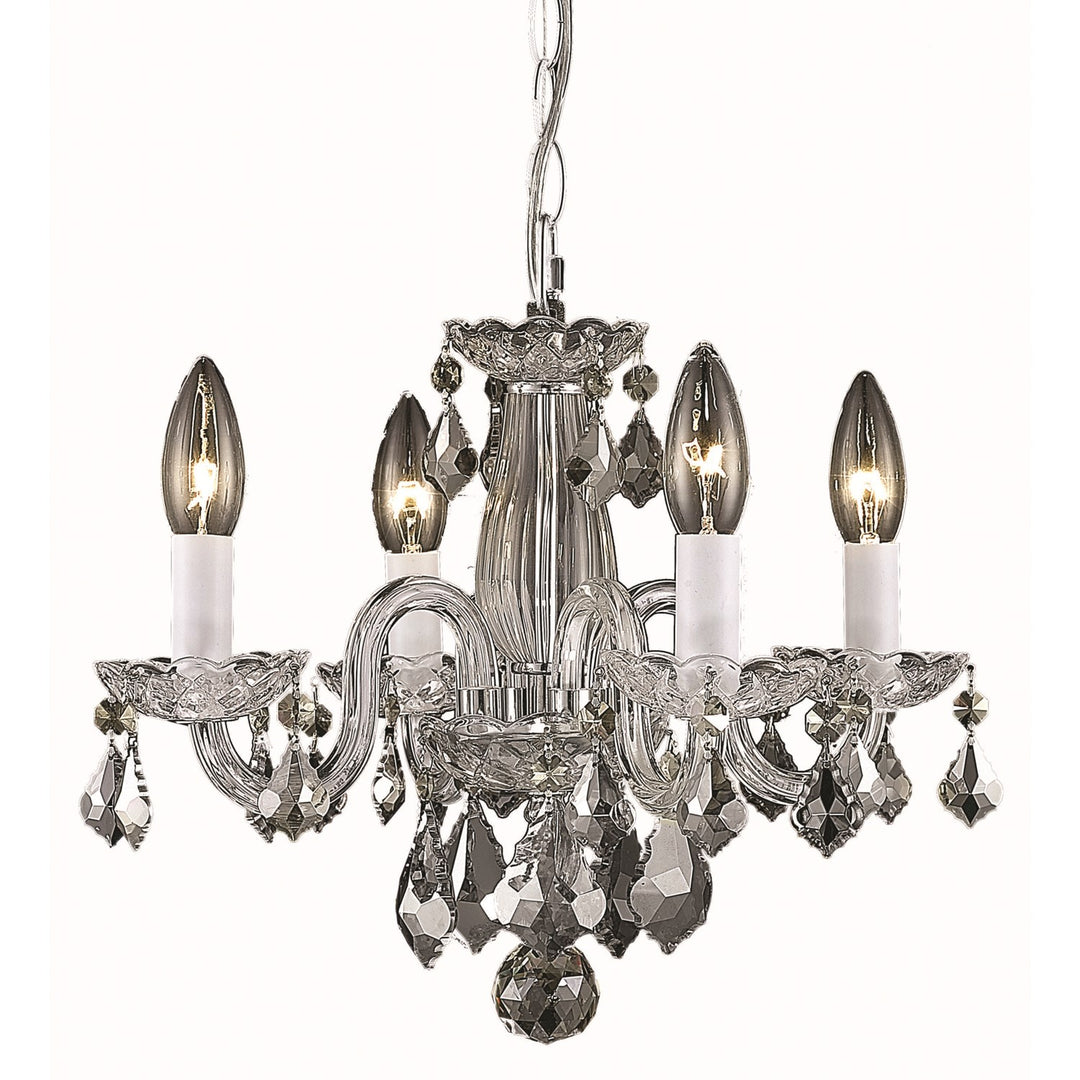 Collection Pendant D15in H12in Lt:4 Chrome FinishåÊ by Living District