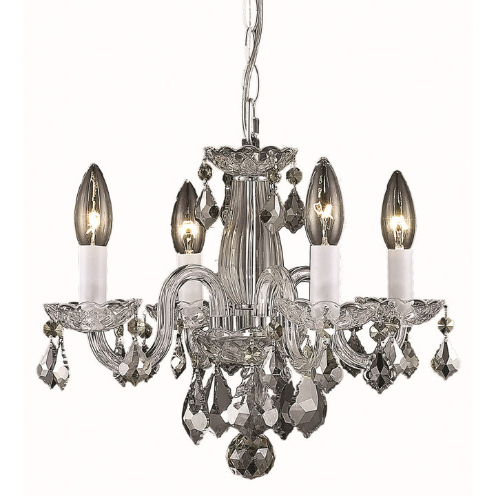 Collection Pendant D15in H12in Lt:4 Chrome FinishåÊ by Living District
