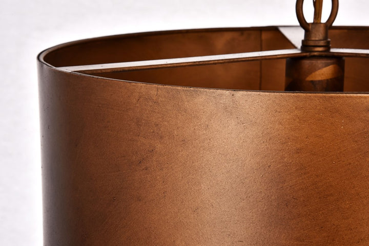 Collection Pendant D15 H9.25 Lt:1 Manual Brass Finish