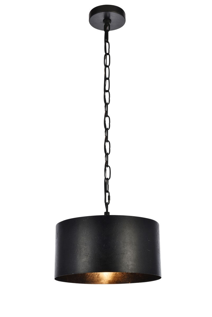 Collection Pendant D15 H9.25 Lt:1 Vintage Black Finish by Living District