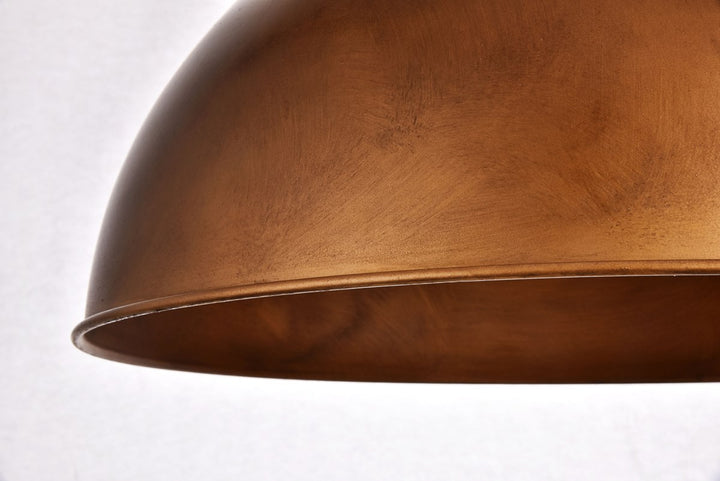 Collection Pendant D20 H12.75 Lt:1 Manual Brass Finish