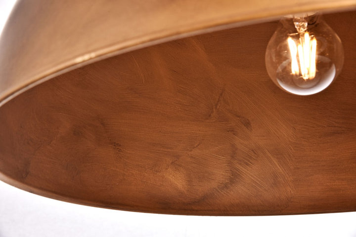 Collection Pendant D20 H12.75 Lt:1 Manual Brass Finish
