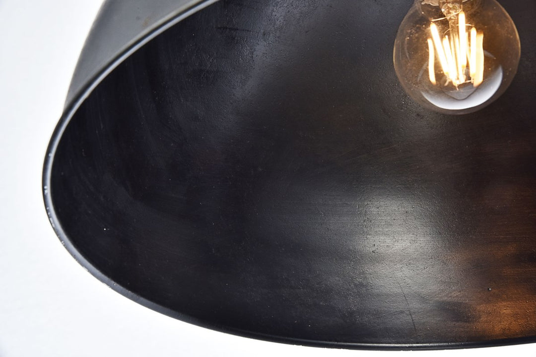 Collection Pendant D15 H10 Lt:1 Vintage Black Finish