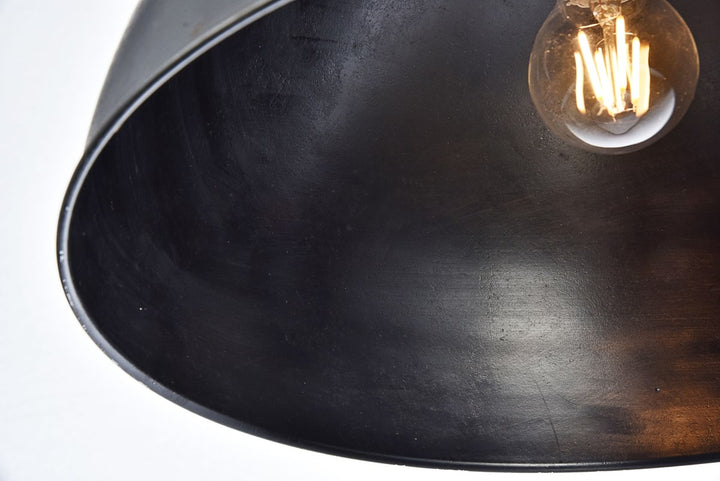 Collection Pendant D15 H10 Lt:1 Vintage Black Finish