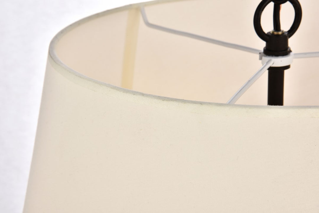 Collection Pendant D17 H13.75 Lt:4 Black Finish