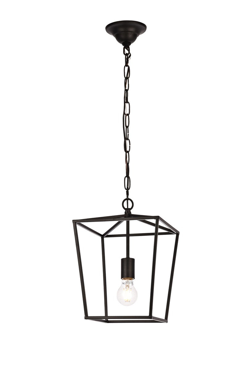 Collection Pendant D9.75 H14.5 Lt:1 Black Finish
