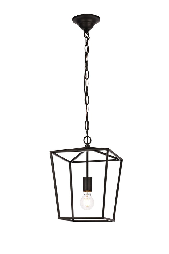 Collection Pendant D9.75 H14.5 Lt:1 Black Finish