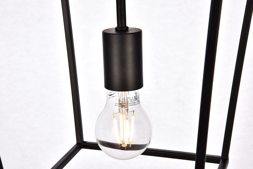 Collection Pendant D9.75 H14.5 Lt:1 Black Finish