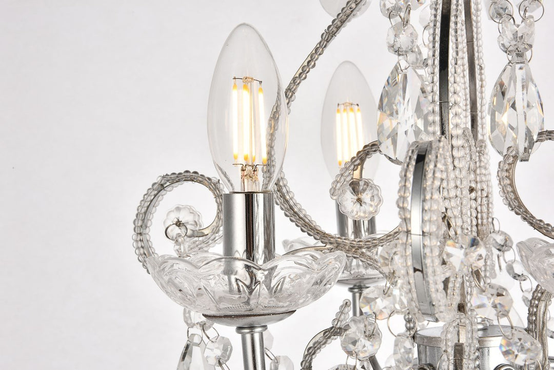 Collection Pendant D12.6 H16.3 Lt:4 Chrome Finish