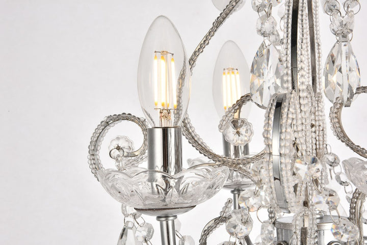 Collection Pendant D12.6 H16.3 Lt:4 Chrome Finish