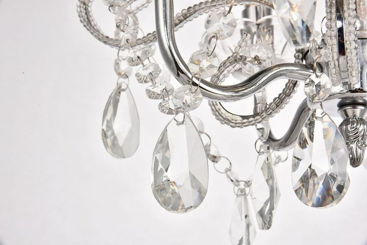 Collection Pendant D12.6 H16.3 Lt:4 Chrome Finish