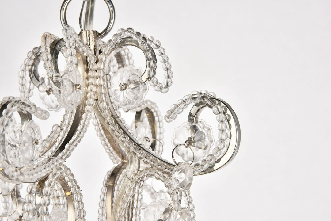 Collection Pendant D12.6 H16.3 Lt:4 Chrome Finish