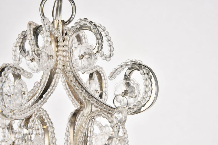 Collection Pendant D12.6 H16.3 Lt:4 Chrome Finish