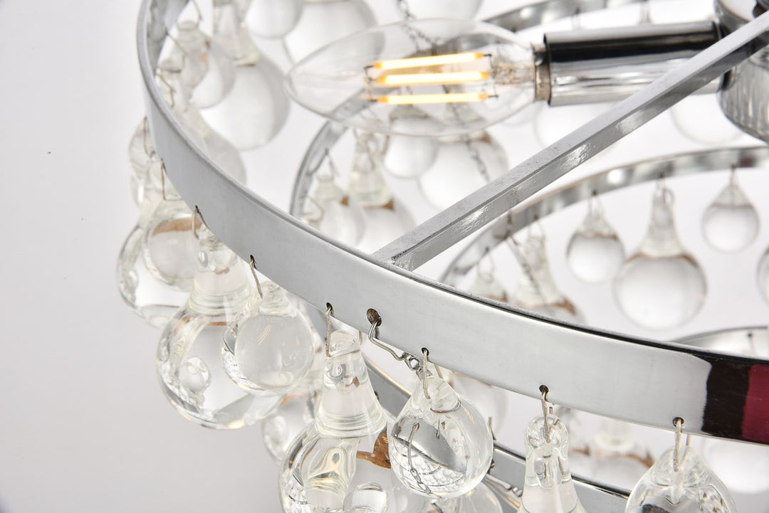 Collection Pendant D17 H10.9 Lt:5 Chrome Finish